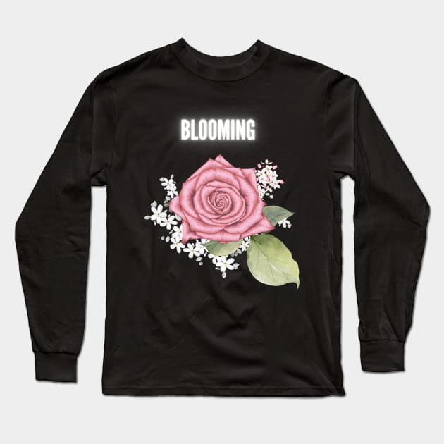 Blooming Long Sleeve T-Shirt by MOFF-